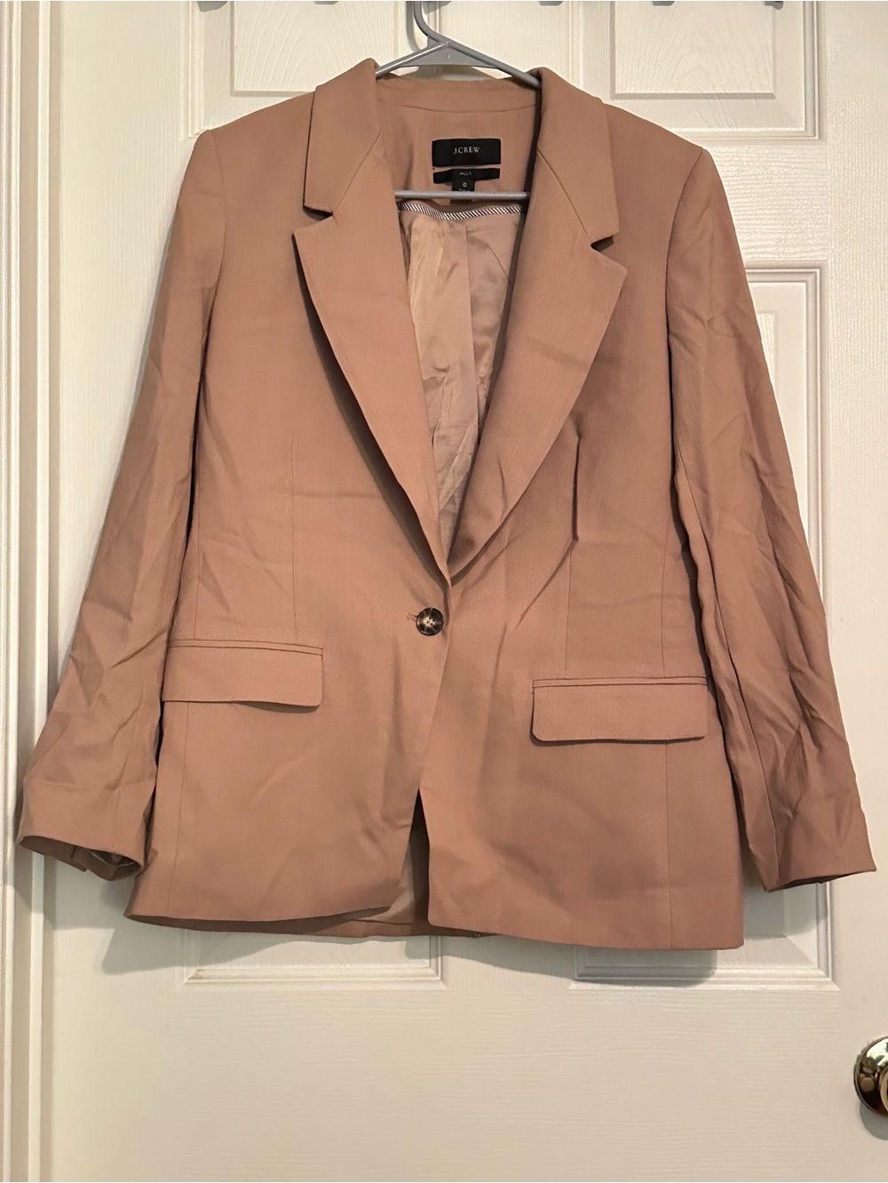 J. Crew Women's Blazer in Blush